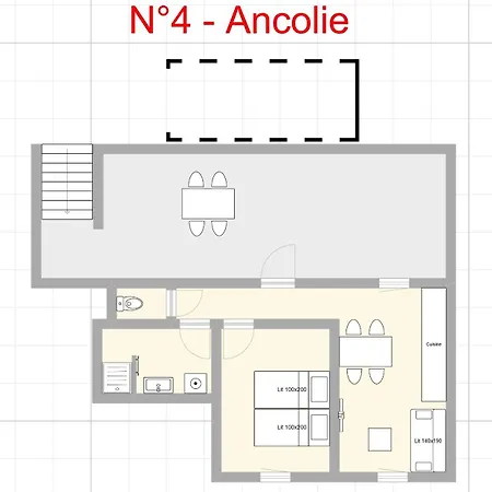 De La Chataigneraie Apartment *